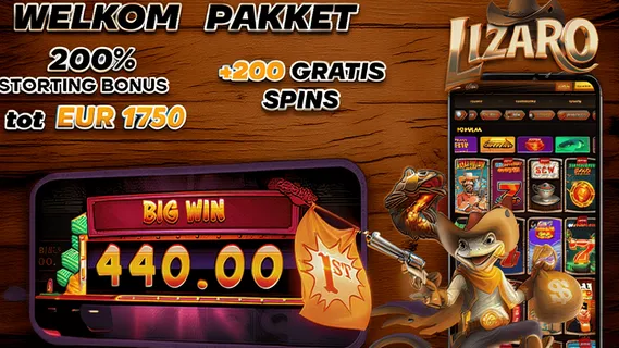 Lizaro Casino Screenshot